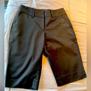 Apt 9 Maxwell Stretch Womens Size 6 Long Black Dress/casual Shorts